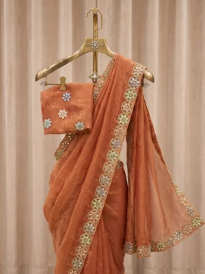 Floral Pastel Orange