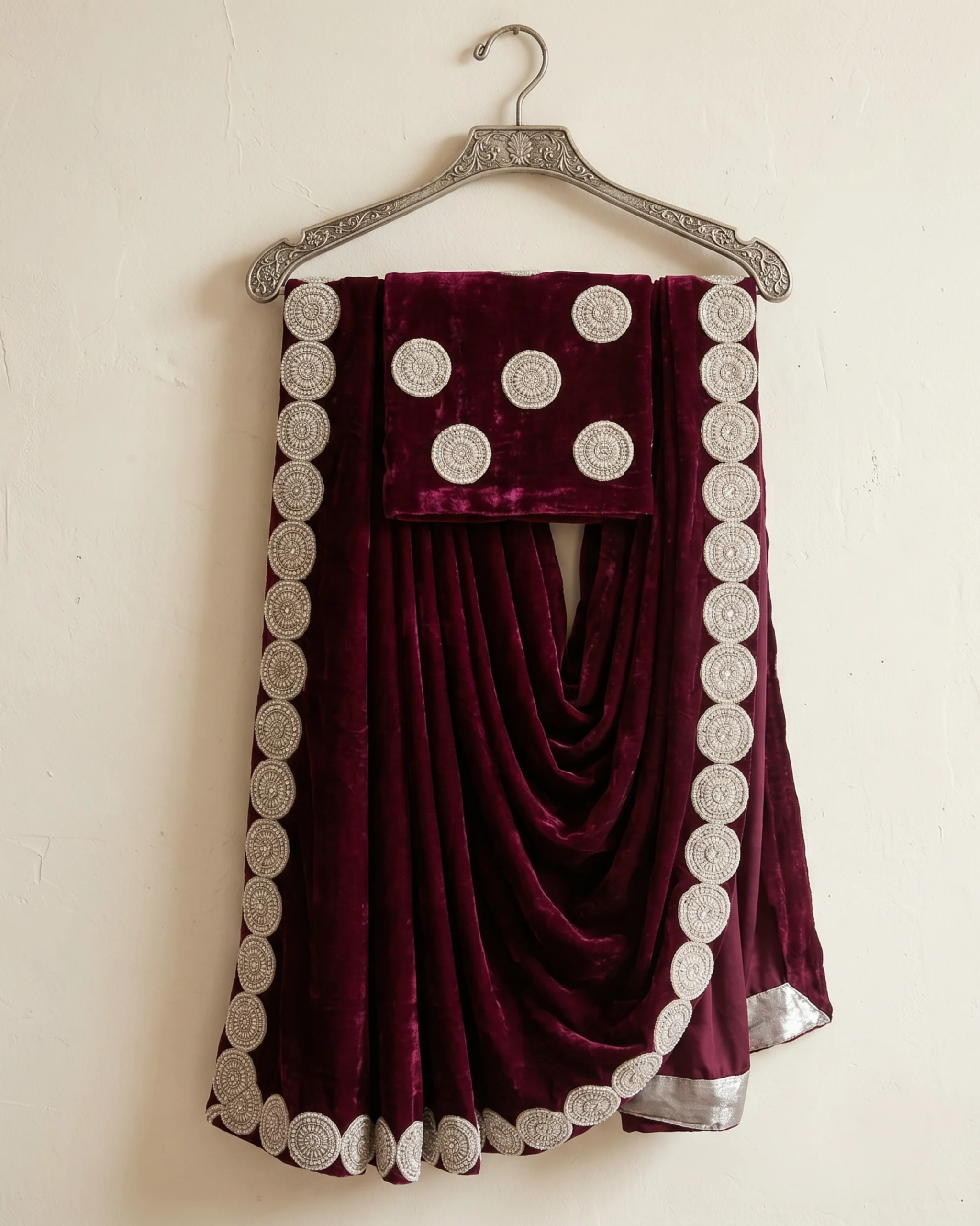 Pearls on Red Carpet Magenta