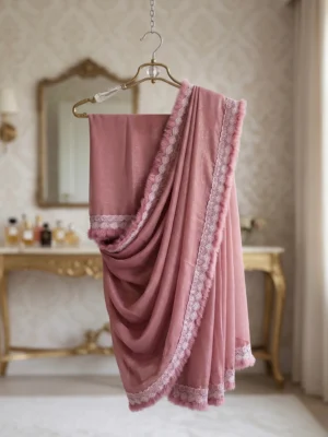 Turkish Pink Georgette