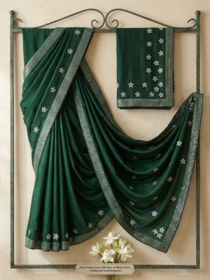 Emerald Elegance Bottle Green